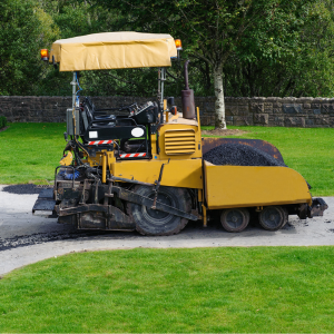 asphalt spreader machine cover