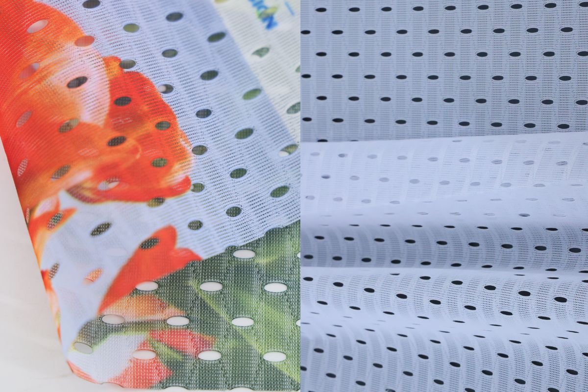 Indoor fabric banner applications